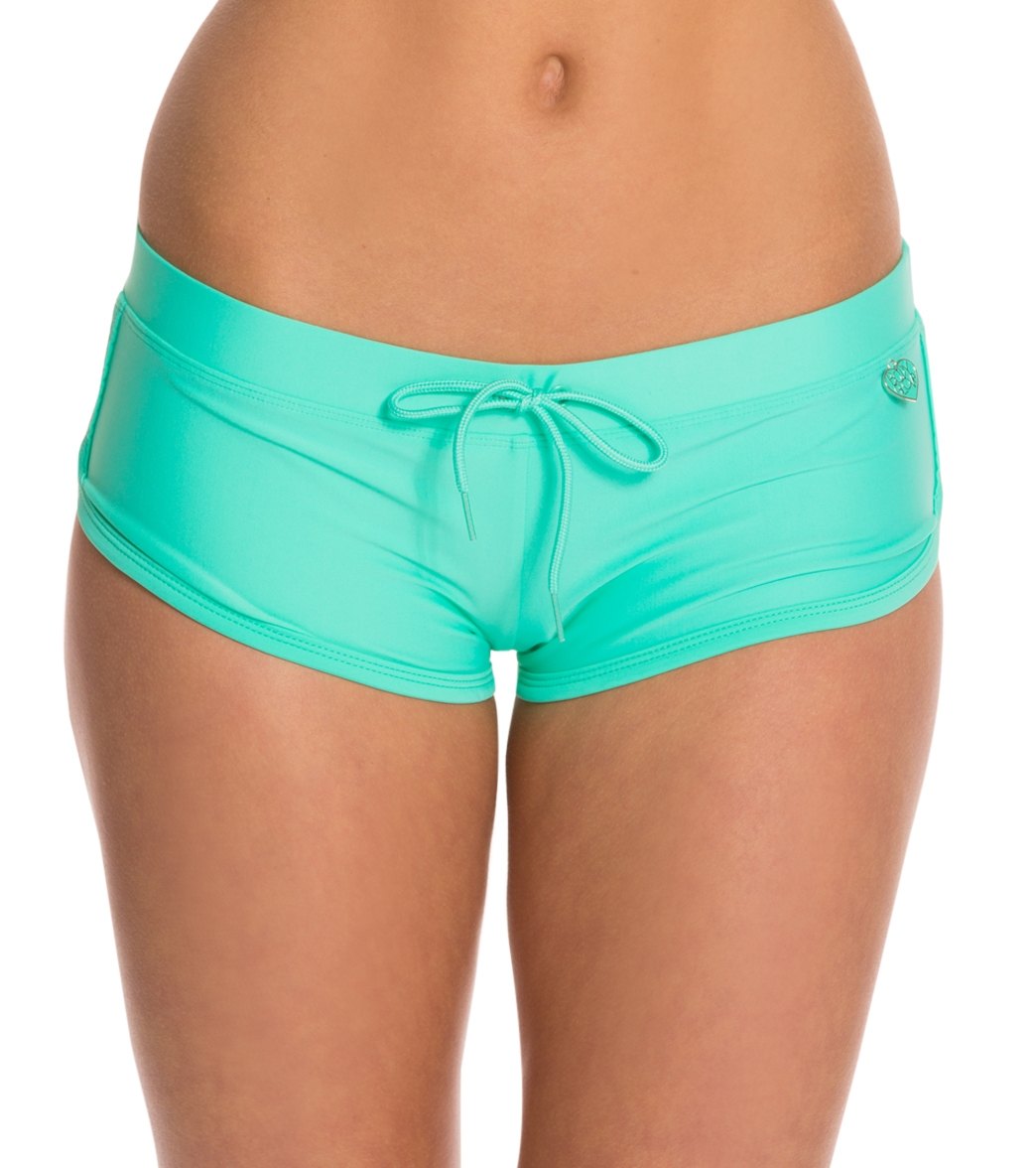Body Glove Swimwear Smoothies Sidekick Sporty Boy Short Bikini Bottom
