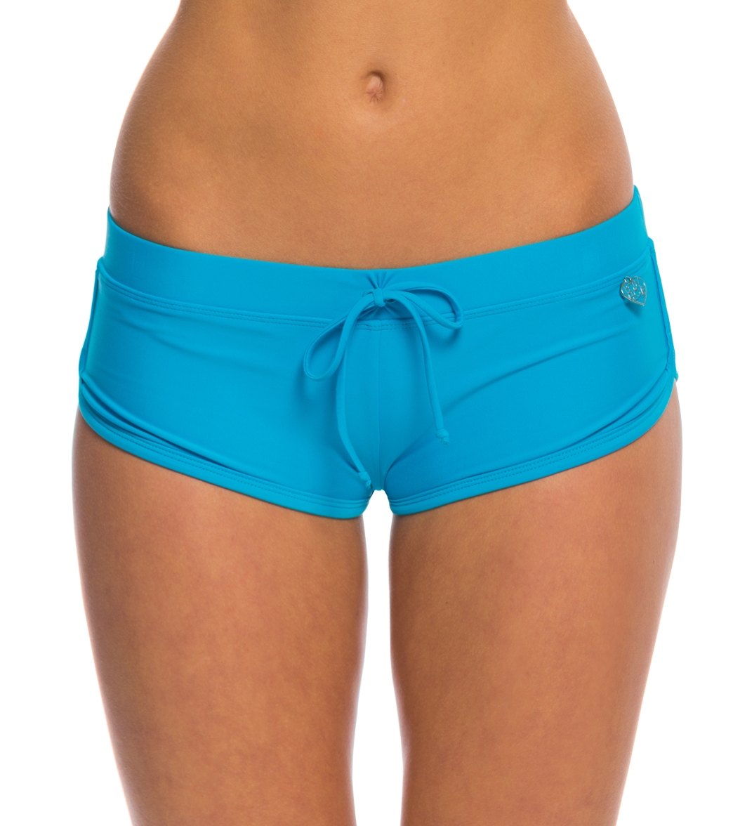 Body Glove Swimwear Smoothies Sidekick Sporty Boy Short Bikini Bottom