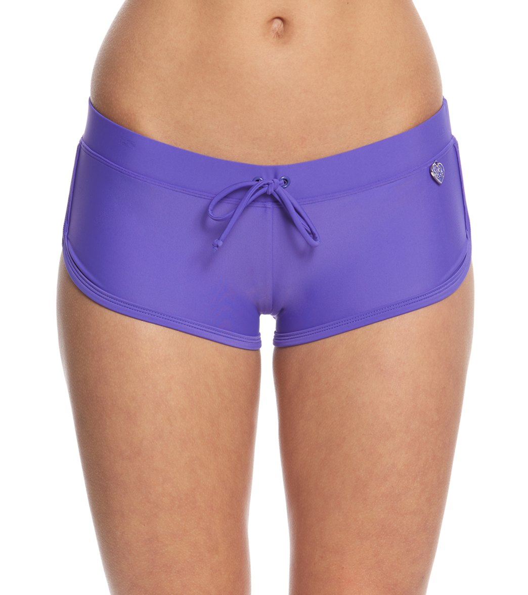 Body Glove Swimwear Smoothies Sidekick Sporty Boy Short Bikini Bottom