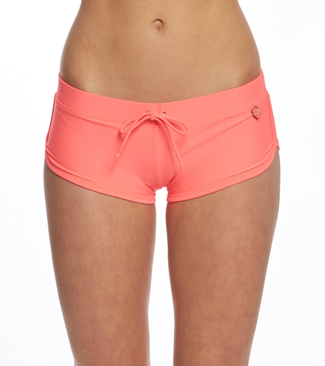 Body Glove Swimwear Smoothies Sidekick Sporty Boy Short Bikini Bottom