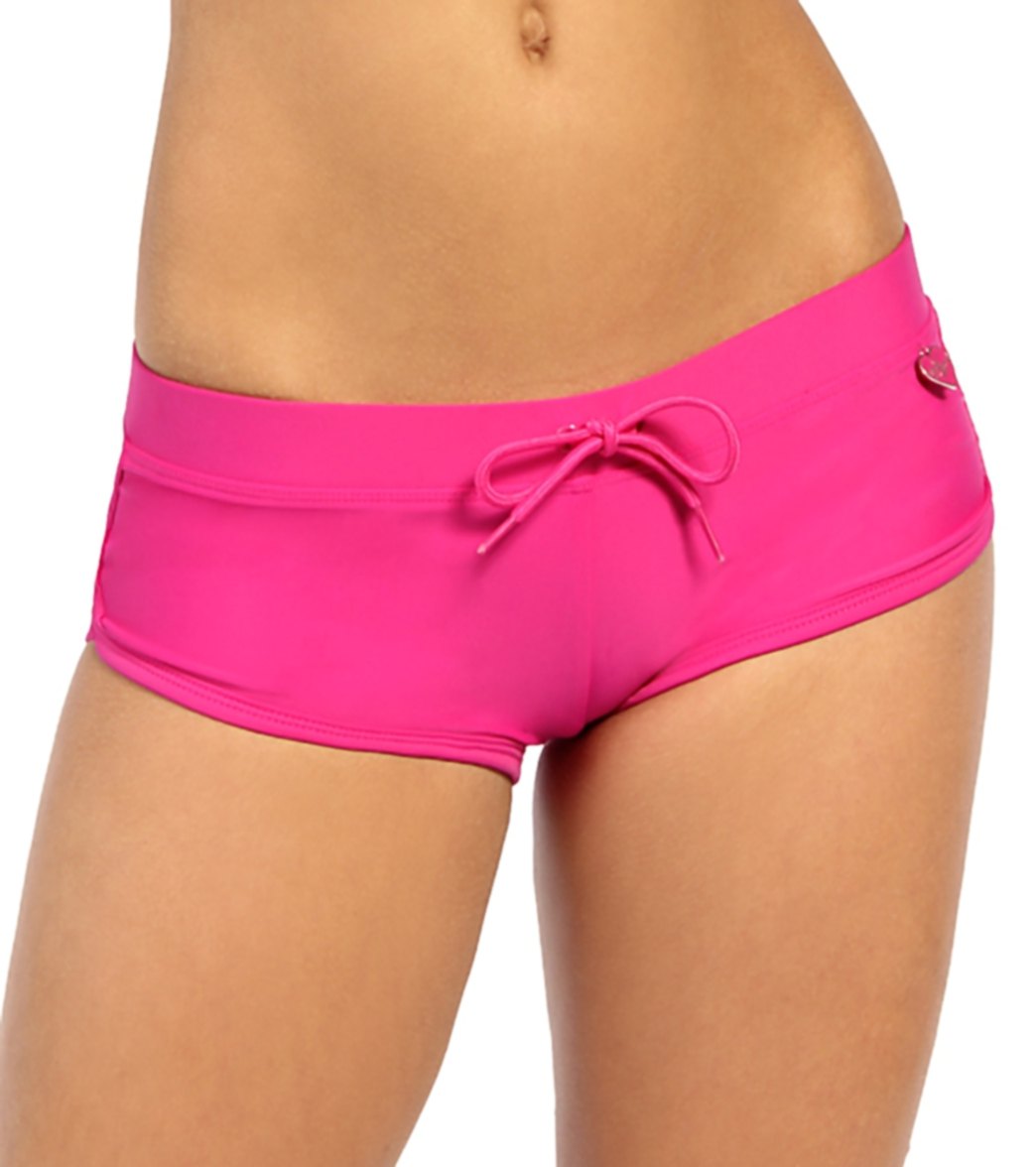 Body Glove Swimwear Smoothies Sidekick Sporty Boy Short Bikini Bottom