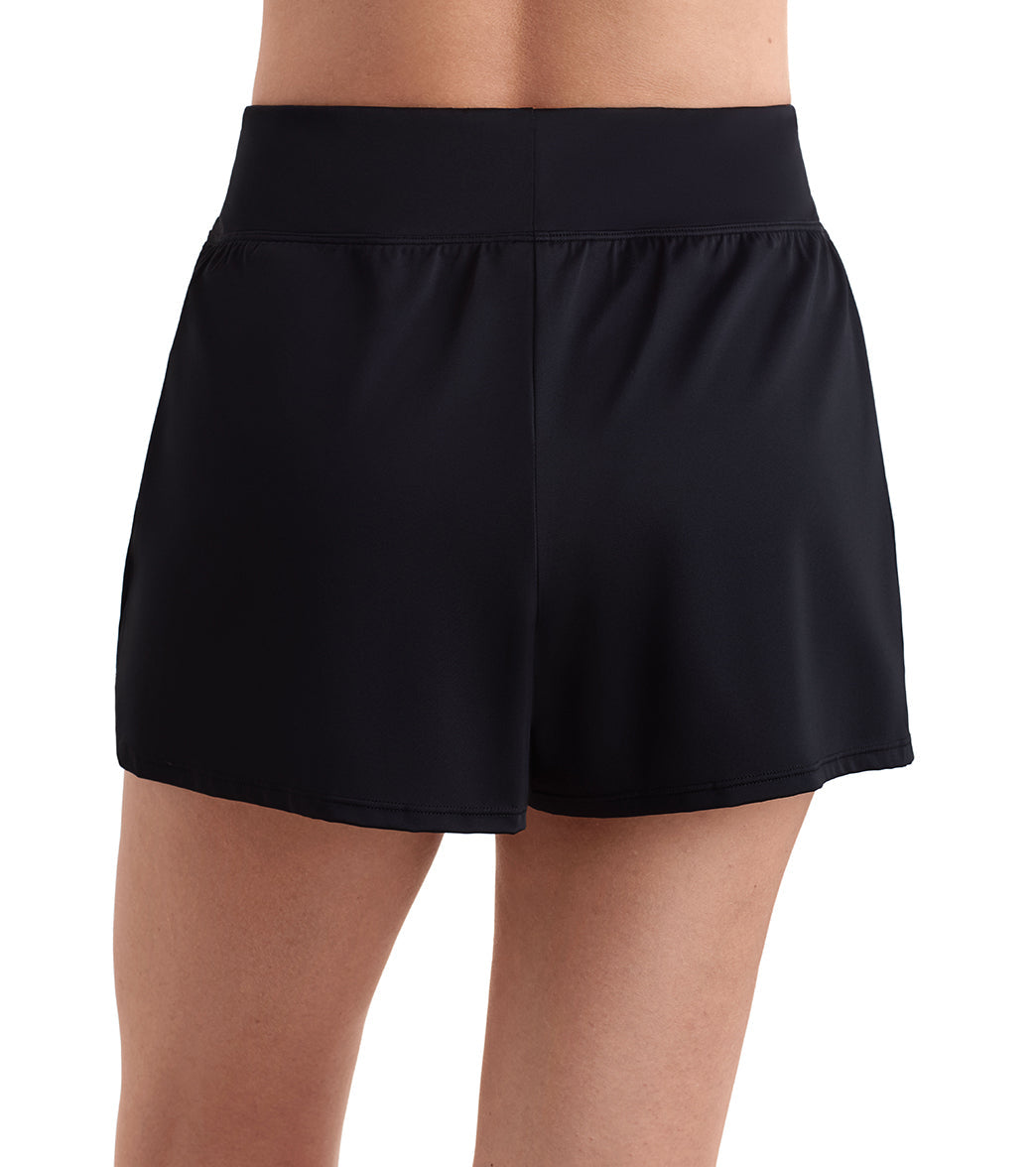 Shape Solver By Penbrooke Women's Divine Solids Swim Shorts
