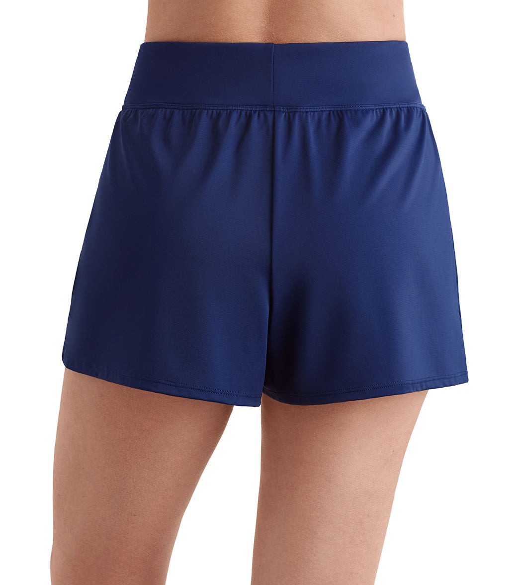 Shape Solver By Penbrooke Women's Divine Solids Swim Shorts