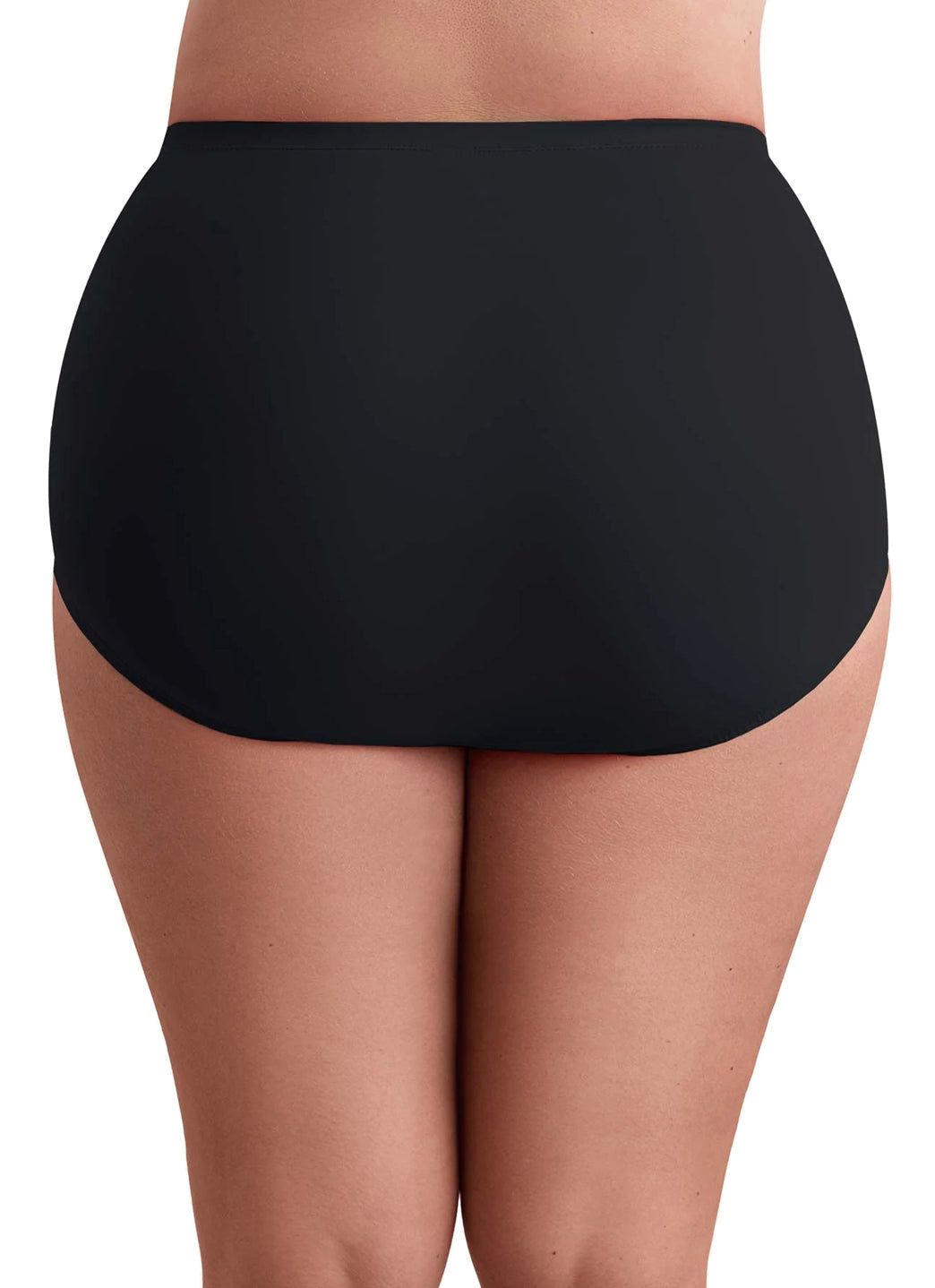 Shape Solver By Penbrooke Women's Plus Size Divine Solids Bottoms Basic Bikini Bottom