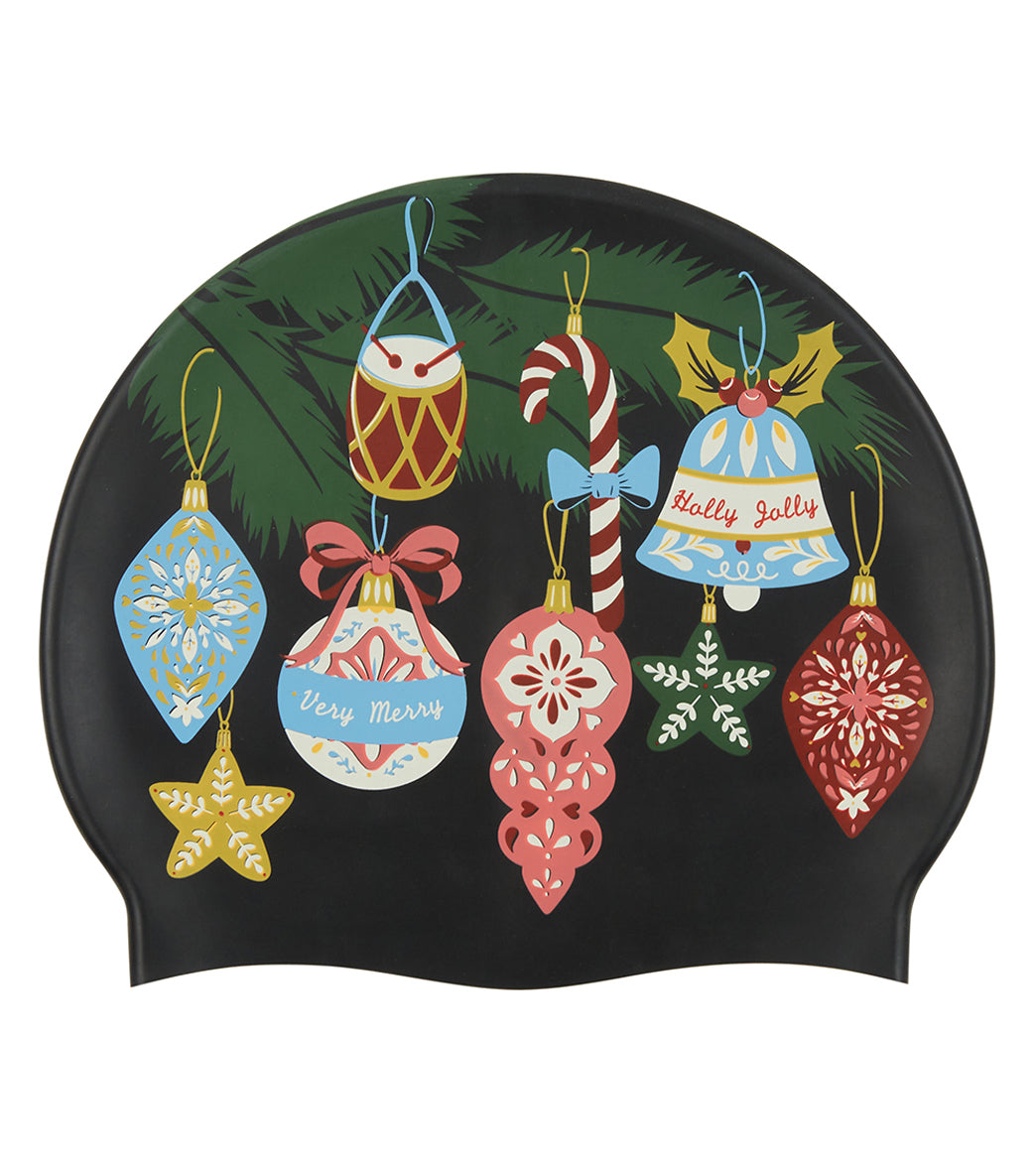 Sporti Deck the Halls Silicone Swim Cap