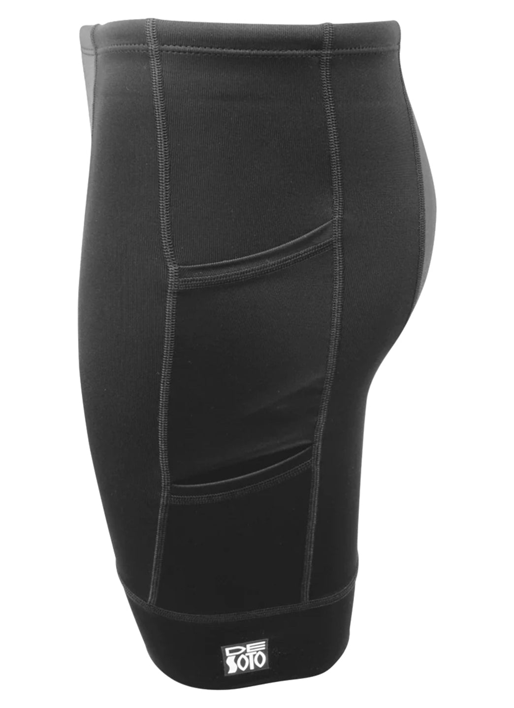 DeSoto Men's Forza Tri Short 4-Pockets-High Rise