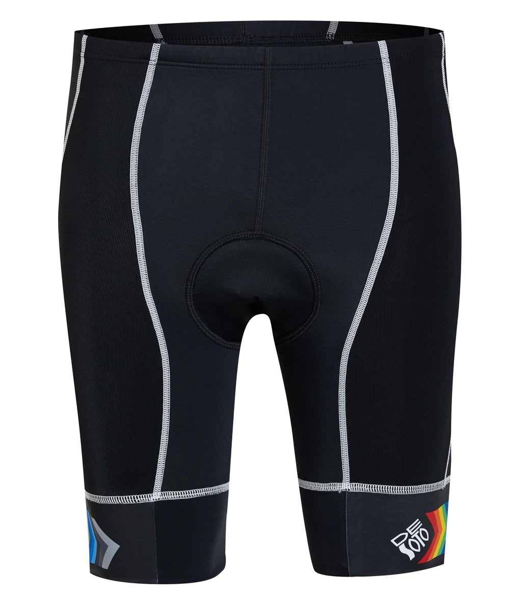 DeSoto Men's Forza Tri Short 4-Pockets-High Rise