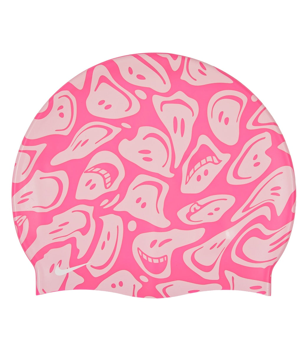 Nike Smiles Silicone Swim Cap