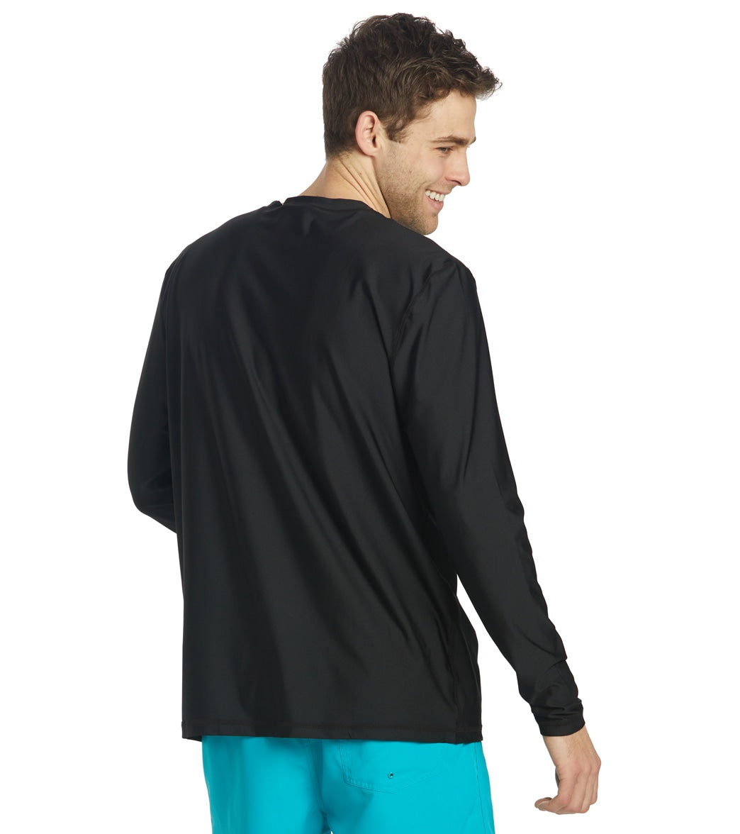 Sporti Men's L/S UPF 50+ Relax Fit Swim Shirt