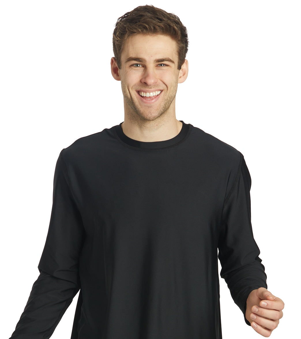 Sporti Men's L/S UPF 50+ Relax Fit Swim Shirt