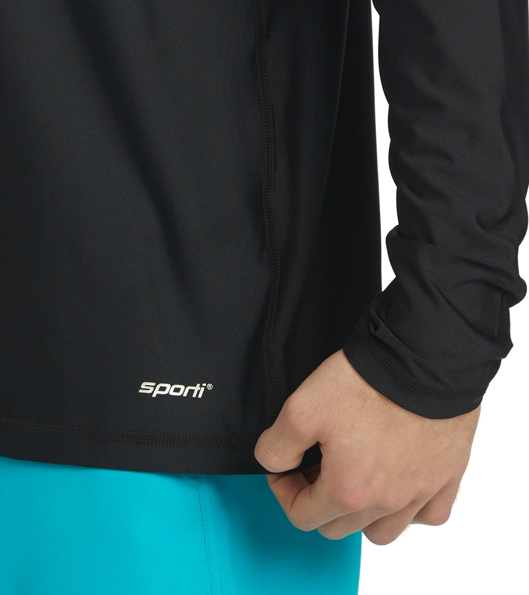 Sporti Men's L/S UPF 50+ Relax Fit Swim Shirt