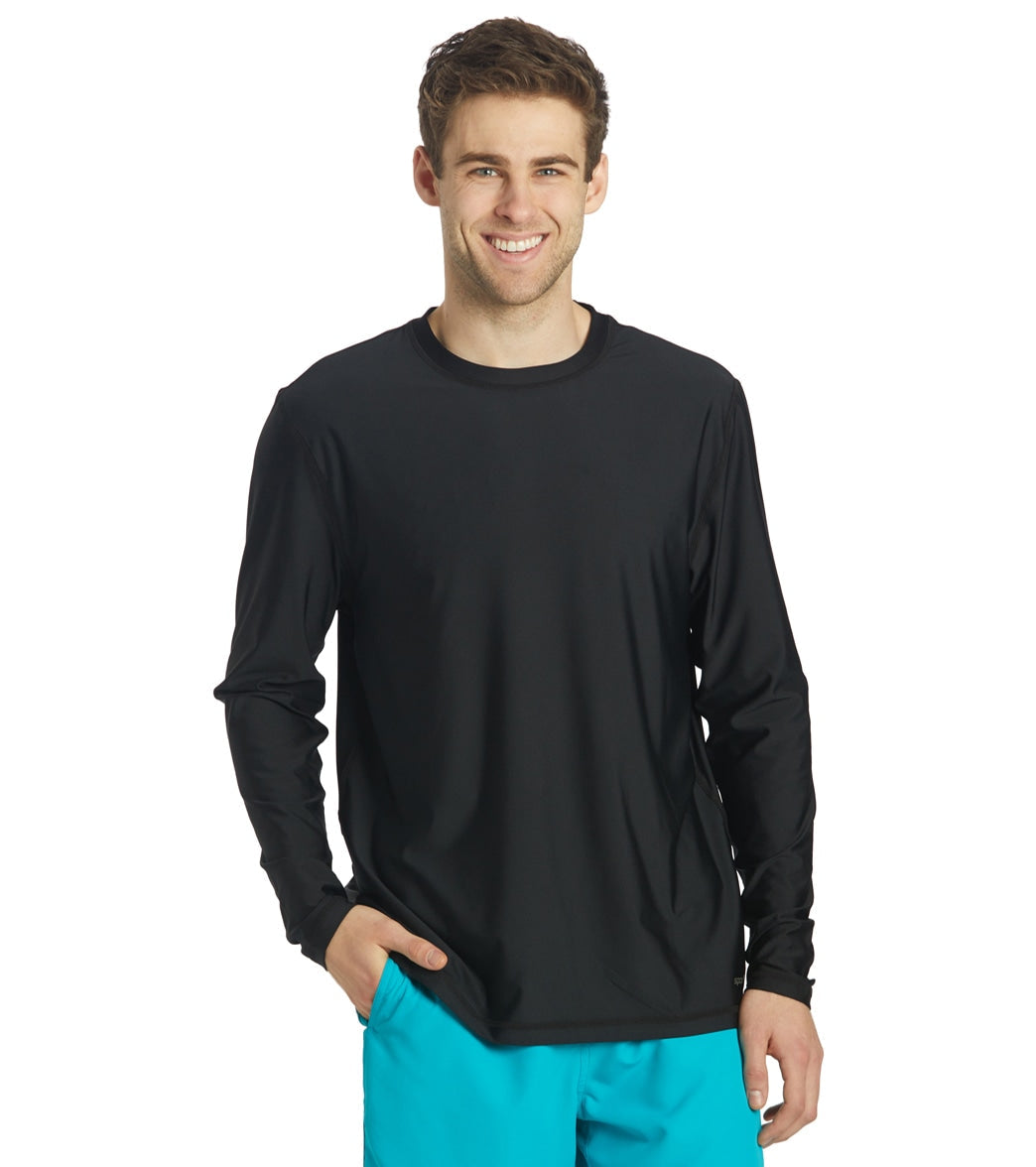 Sporti Men's L/S UPF 50+ Relax Fit Swim Shirt