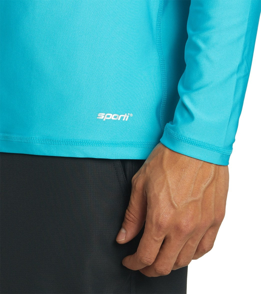 Sporti Men's L/S UPF 50+ Relax Fit Swim Shirt