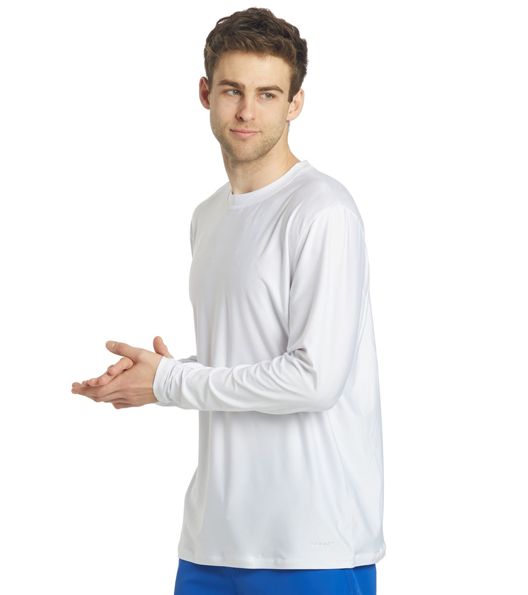 Sporti Men's L/S UPF 50+ Relax Fit Swim Shirt