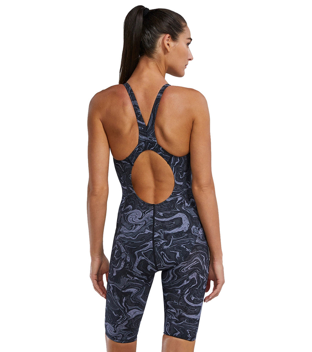 TYR Women's Hyperblitz Thresher Open Back Tech Suit Swimsuit