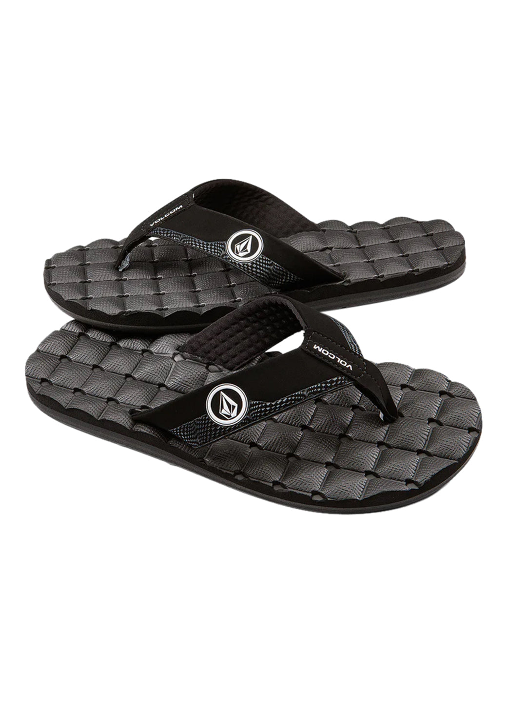 Volcom Boys' Recliner Flip Flops (Big Kid)