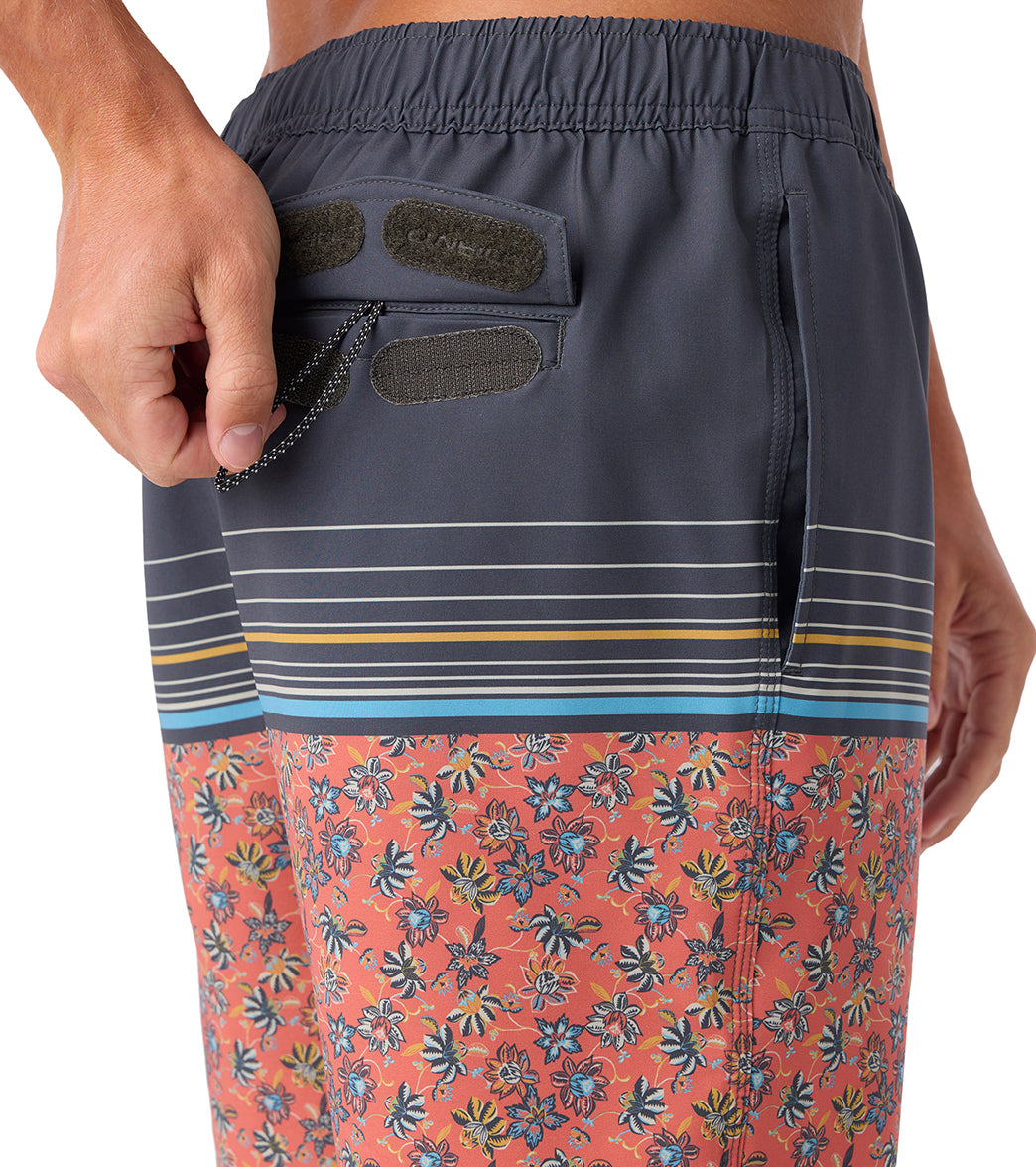 O'Neill Men's 17" Hermosa Lined Swim Trunks
