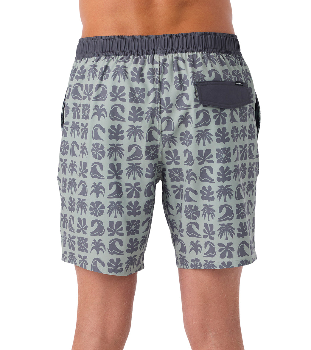 O'Neill Men's 17" Hermosa Lined Swim Trunks