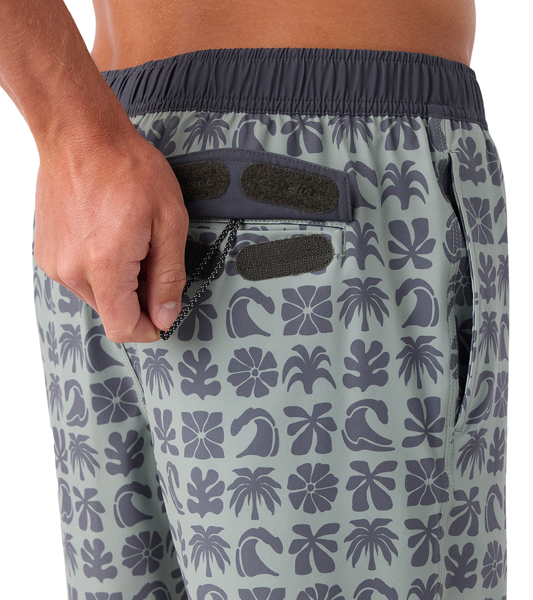 O'Neill Men's 17" Hermosa Lined Swim Trunks