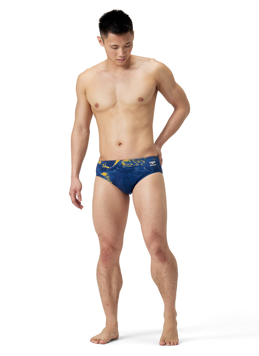 Speedo Men's Lunar Storm Brief Swimsuit