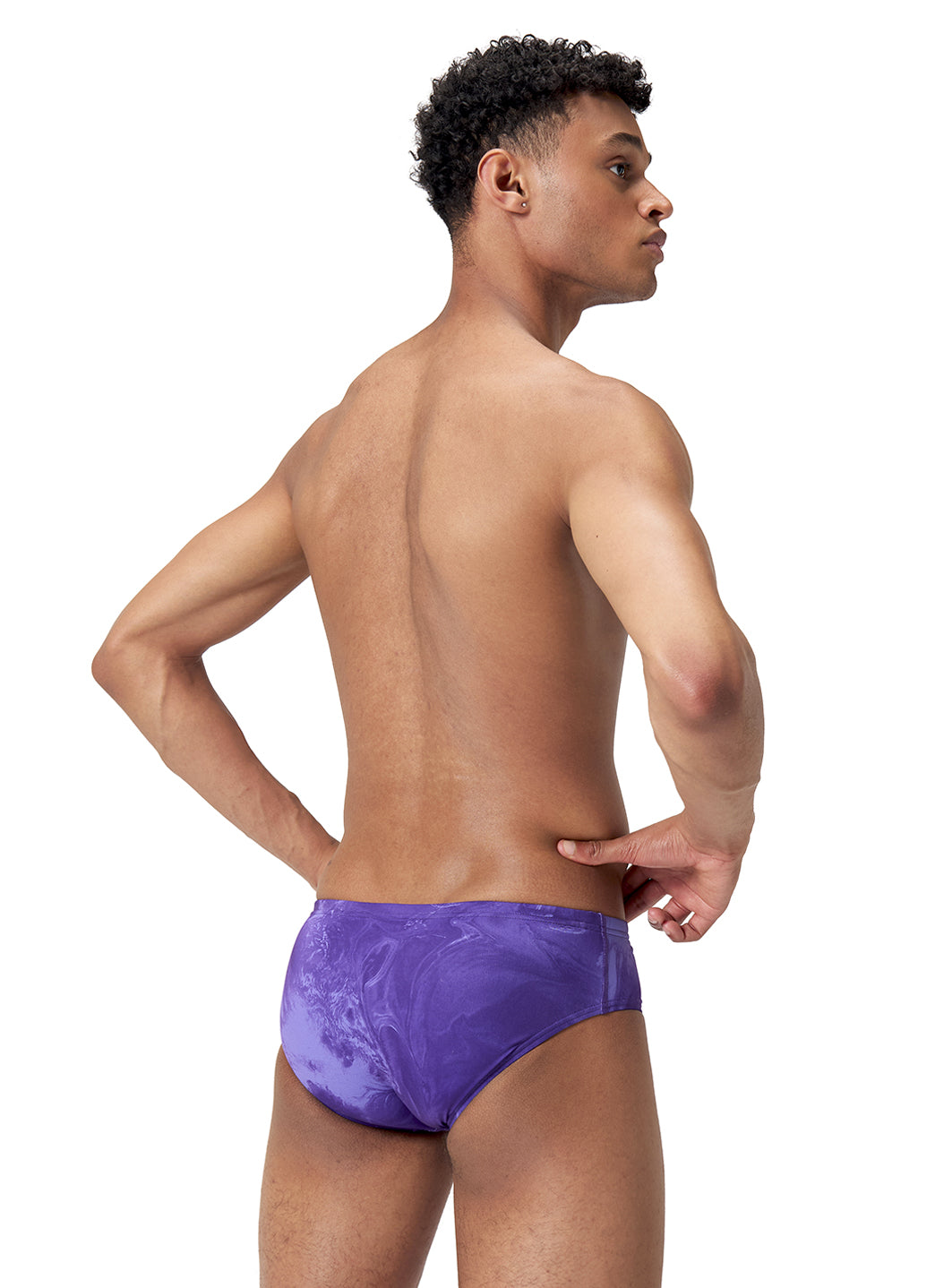Speedo Men's Lunar Storm Brief Swimsuit