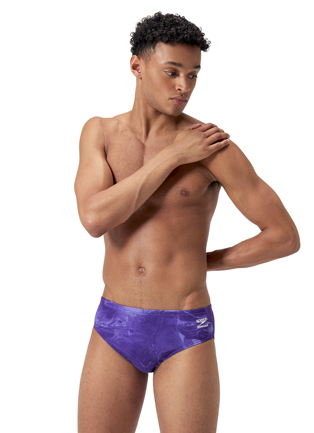 Speedo Men's Lunar Storm Brief Swimsuit