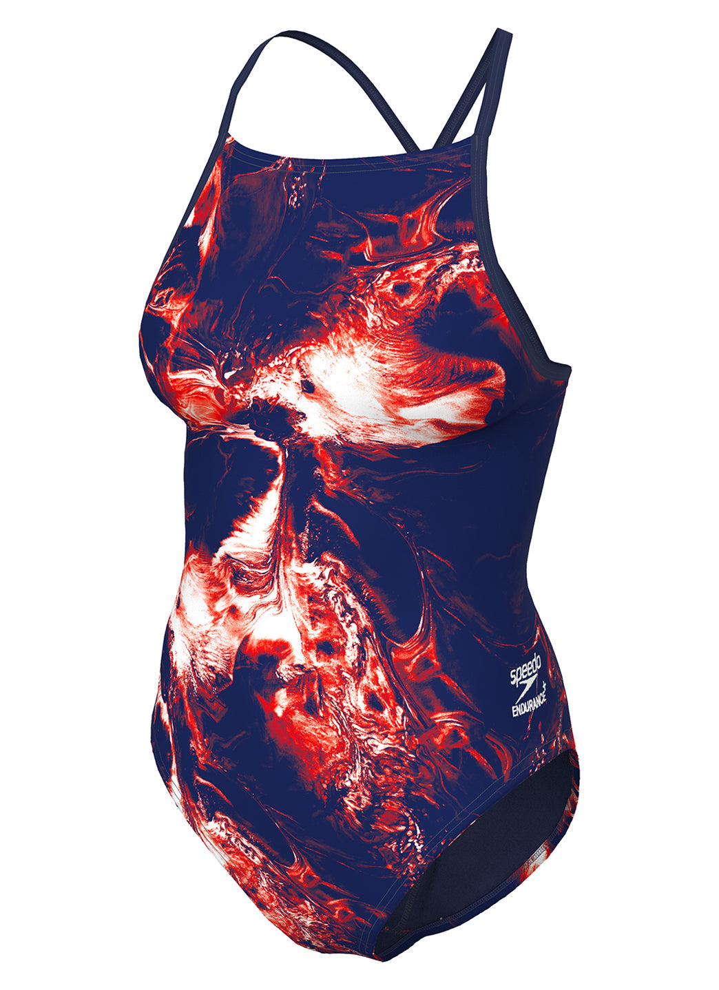 Speedo Women's Lunar Storm Crossback One Piece Swimsuit