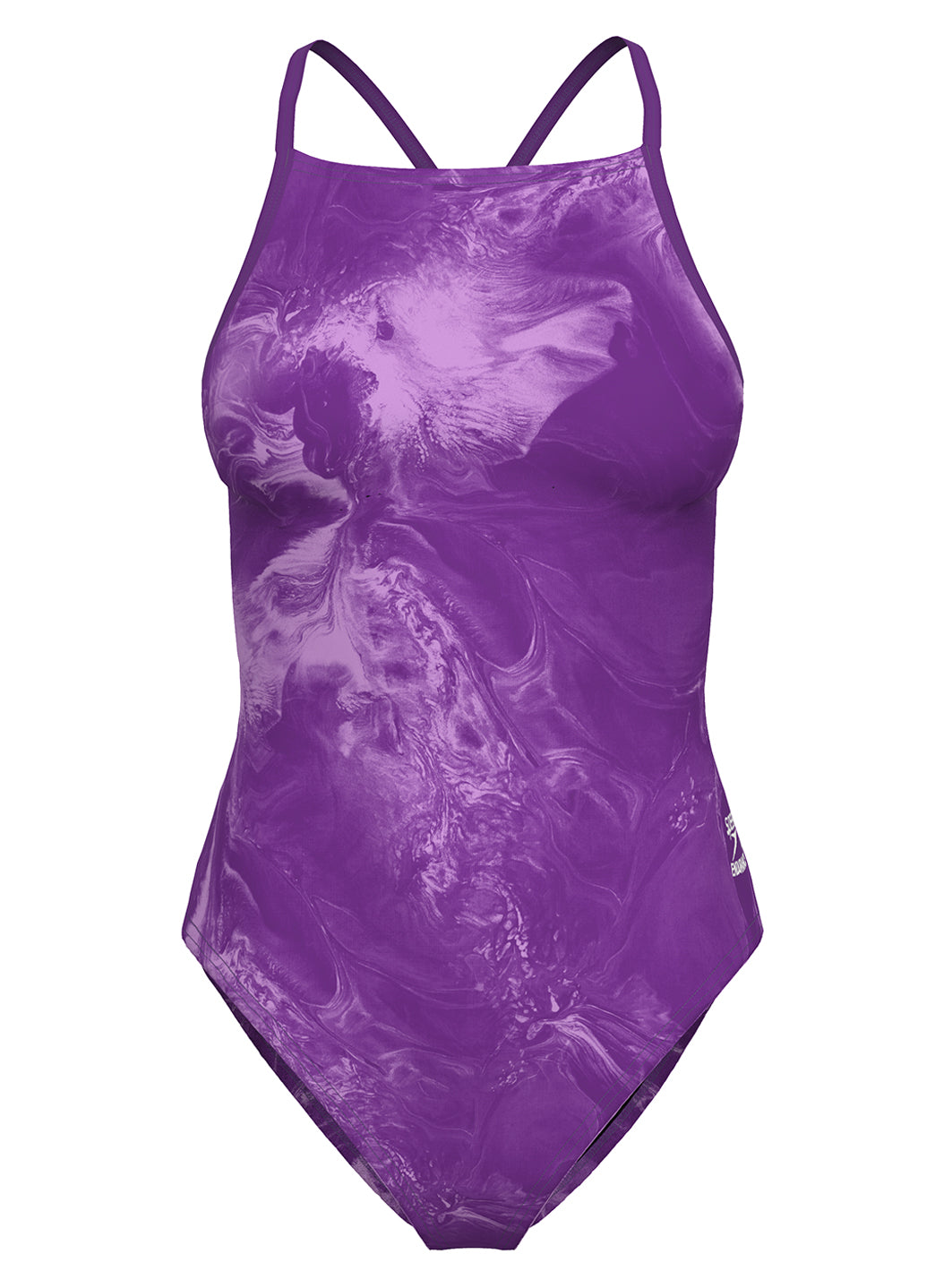 Speedo Women's Lunar Storm Crossback One Piece Swimsuit