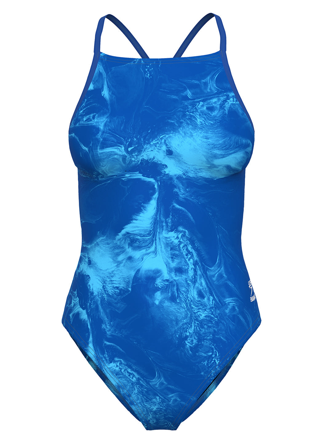 Speedo Women's Lunar Storm Crossback One Piece Swimsuit