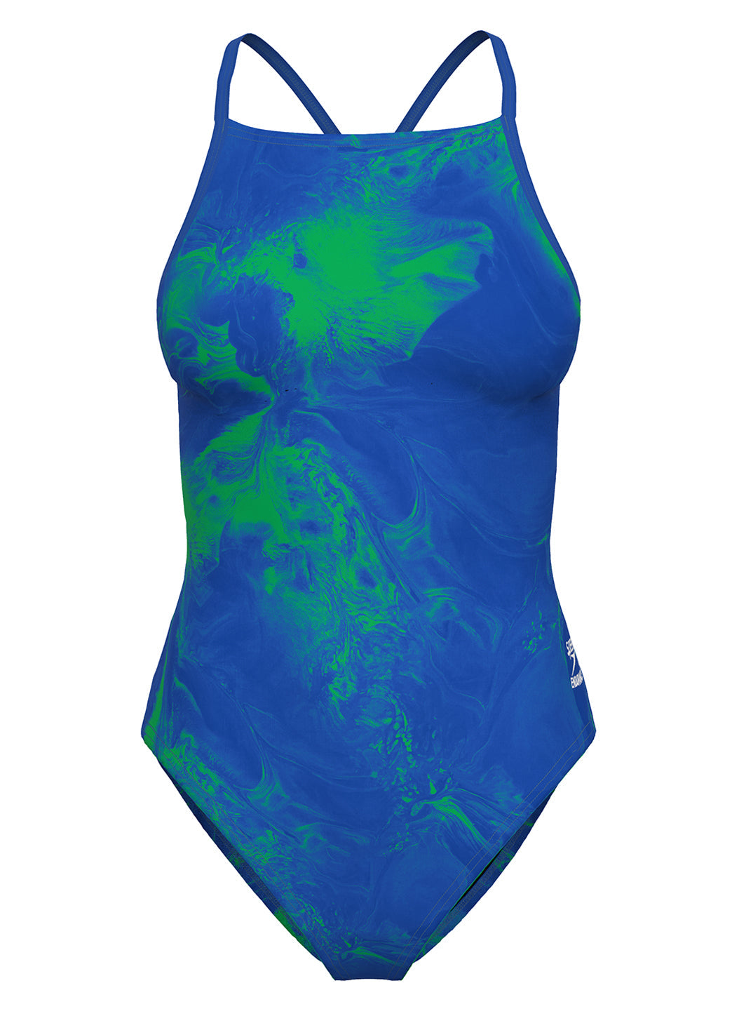 Speedo Women's Lunar Storm Crossback One Piece Swimsuit