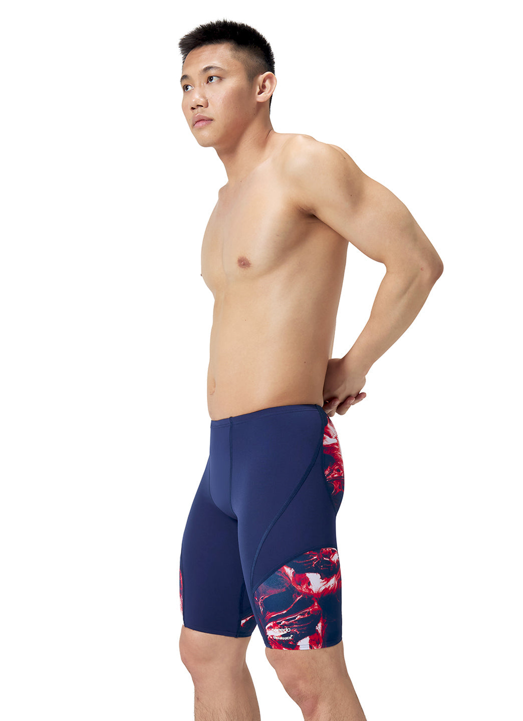 Speedo Men's Lunar Storm Jammer Swimsuit