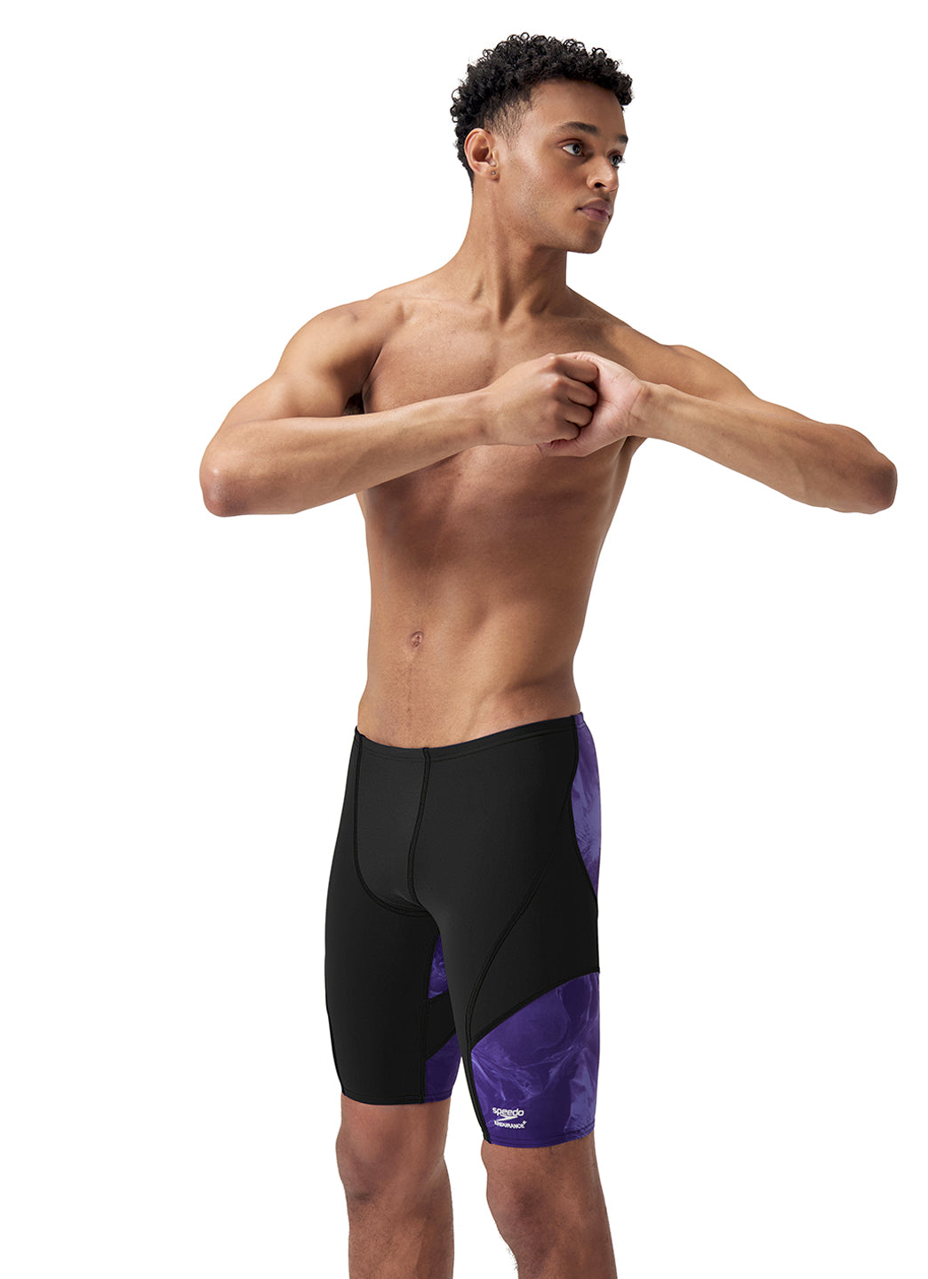Speedo Men's Lunar Storm Jammer Swimsuit