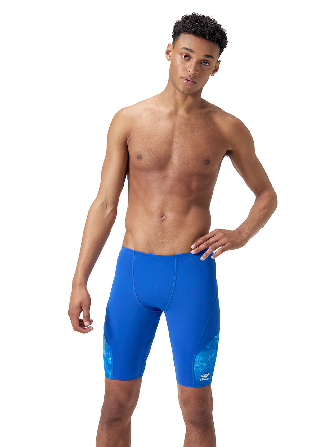 Speedo Men's Lunar Storm Jammer Swimsuit