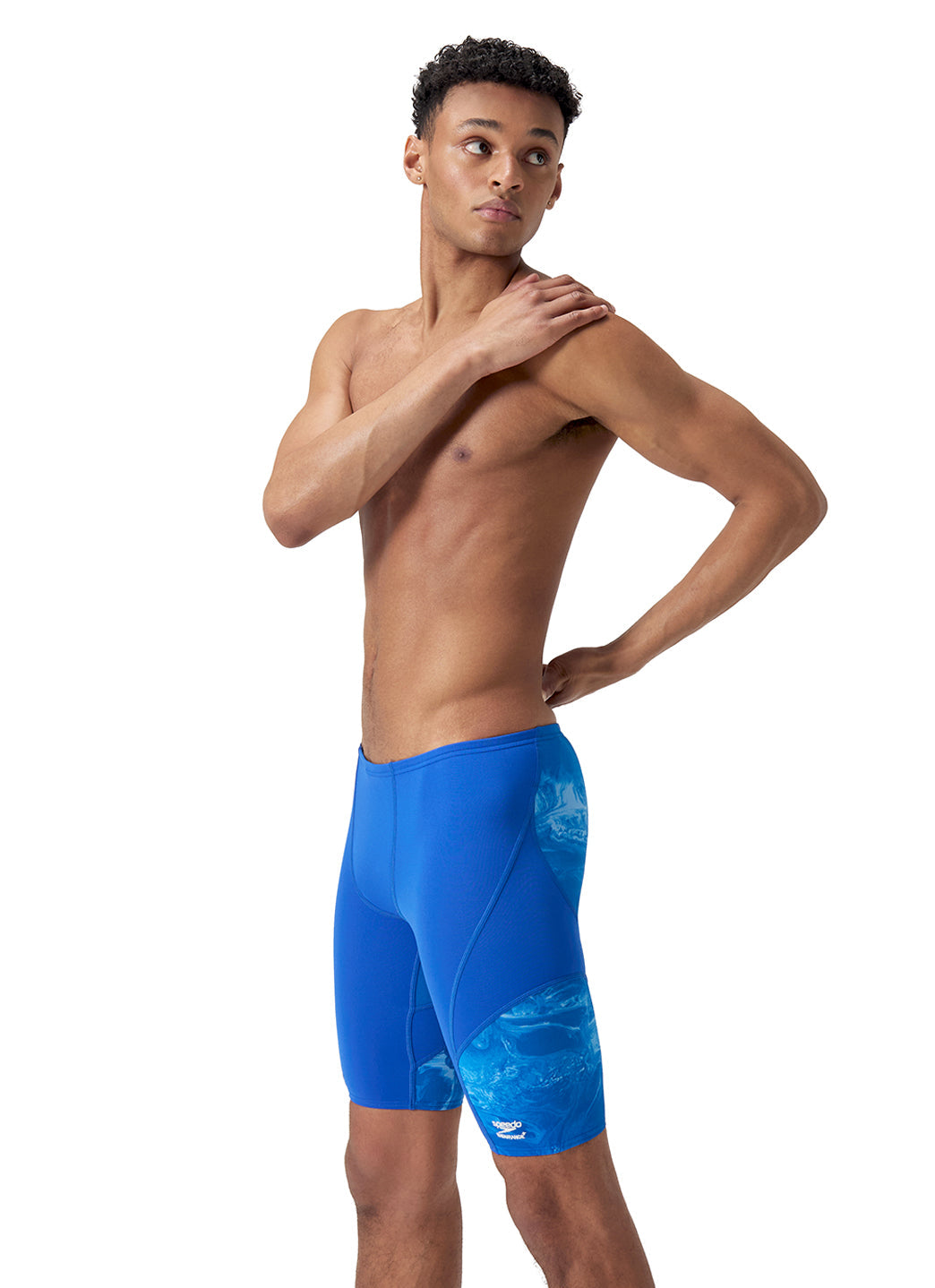 Speedo Men's Lunar Storm Jammer Swimsuit