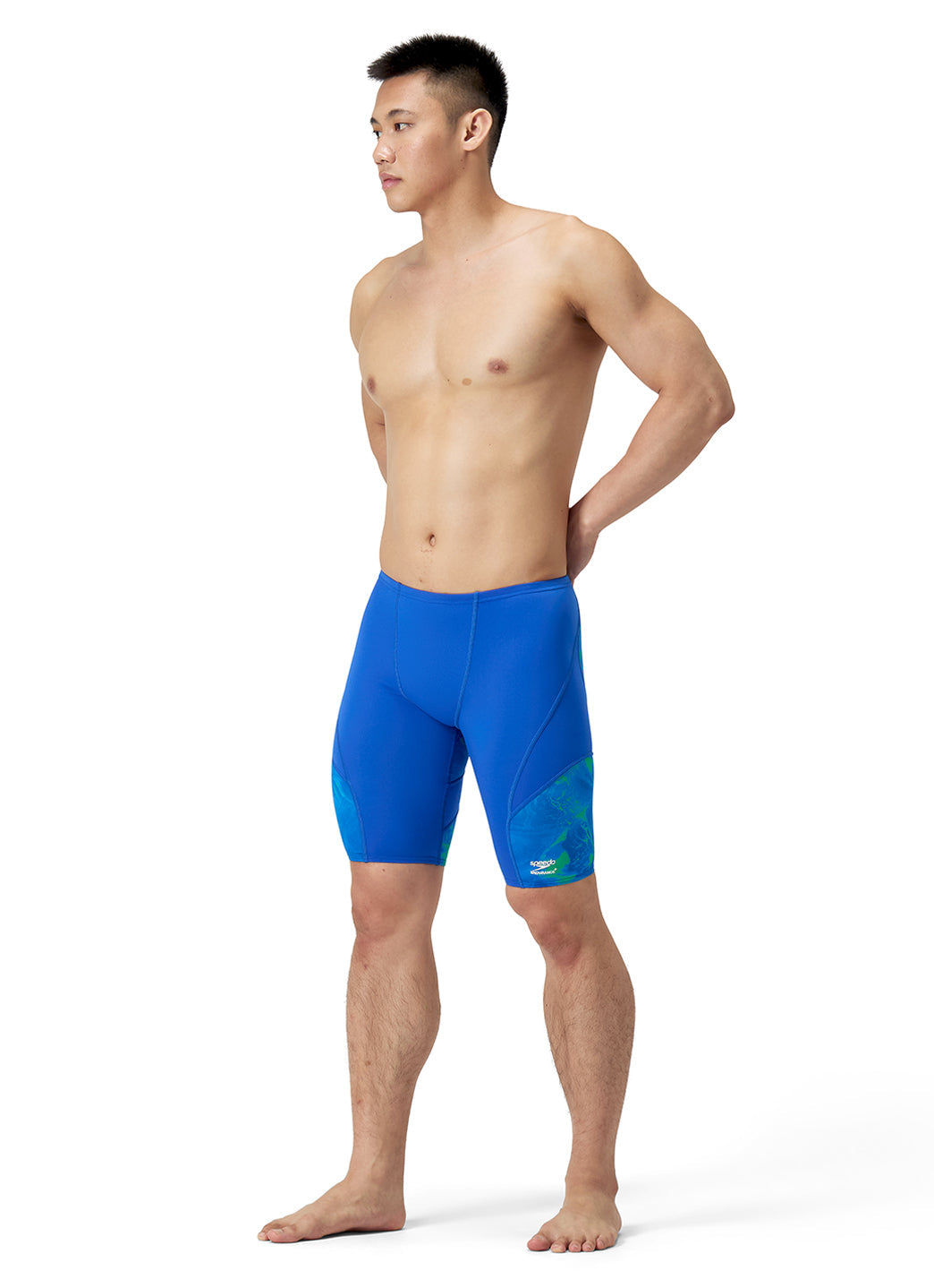 Speedo Men's Lunar Storm Jammer Swimsuit
