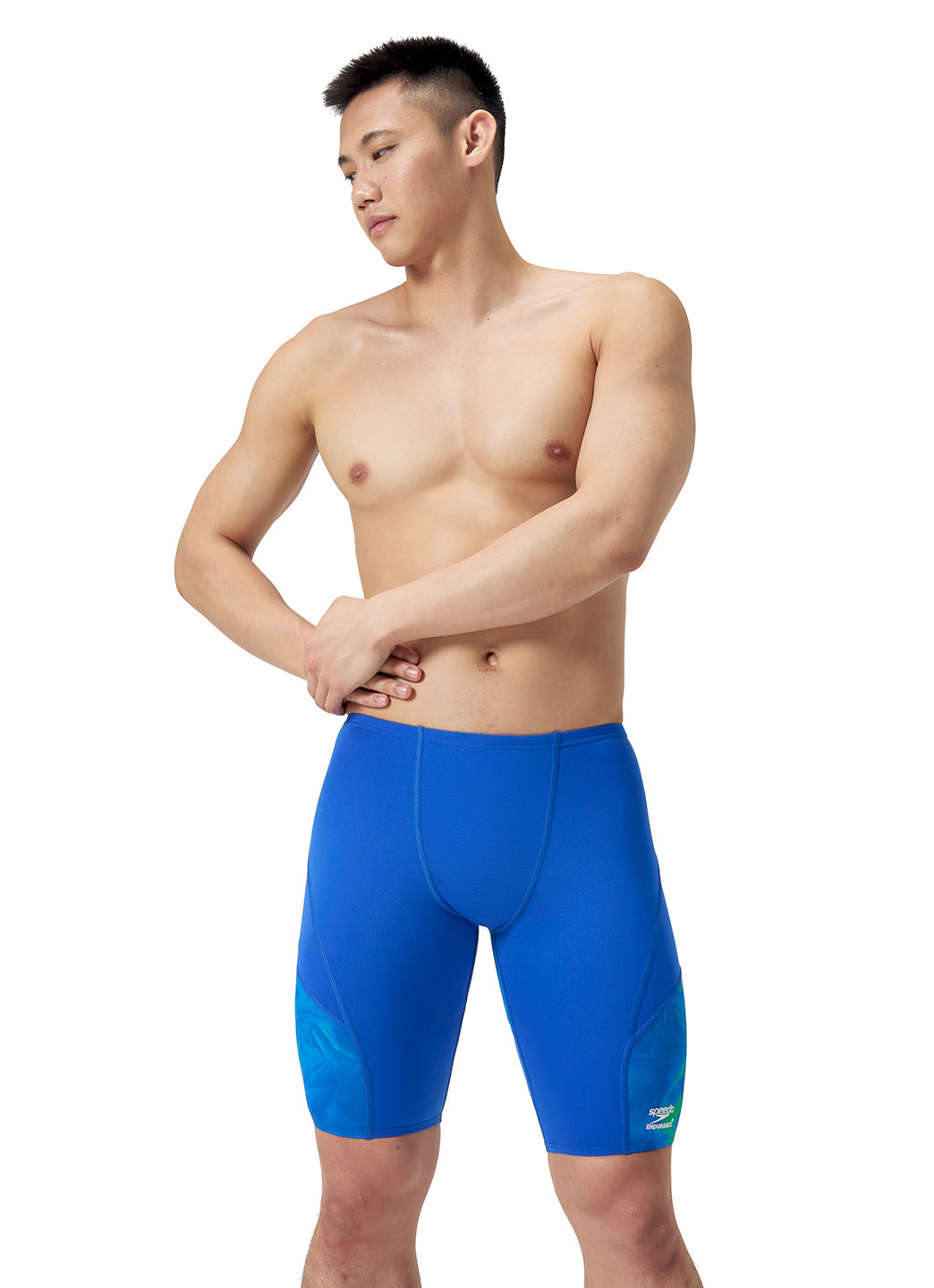 Speedo Men's Lunar Storm Jammer Swimsuit