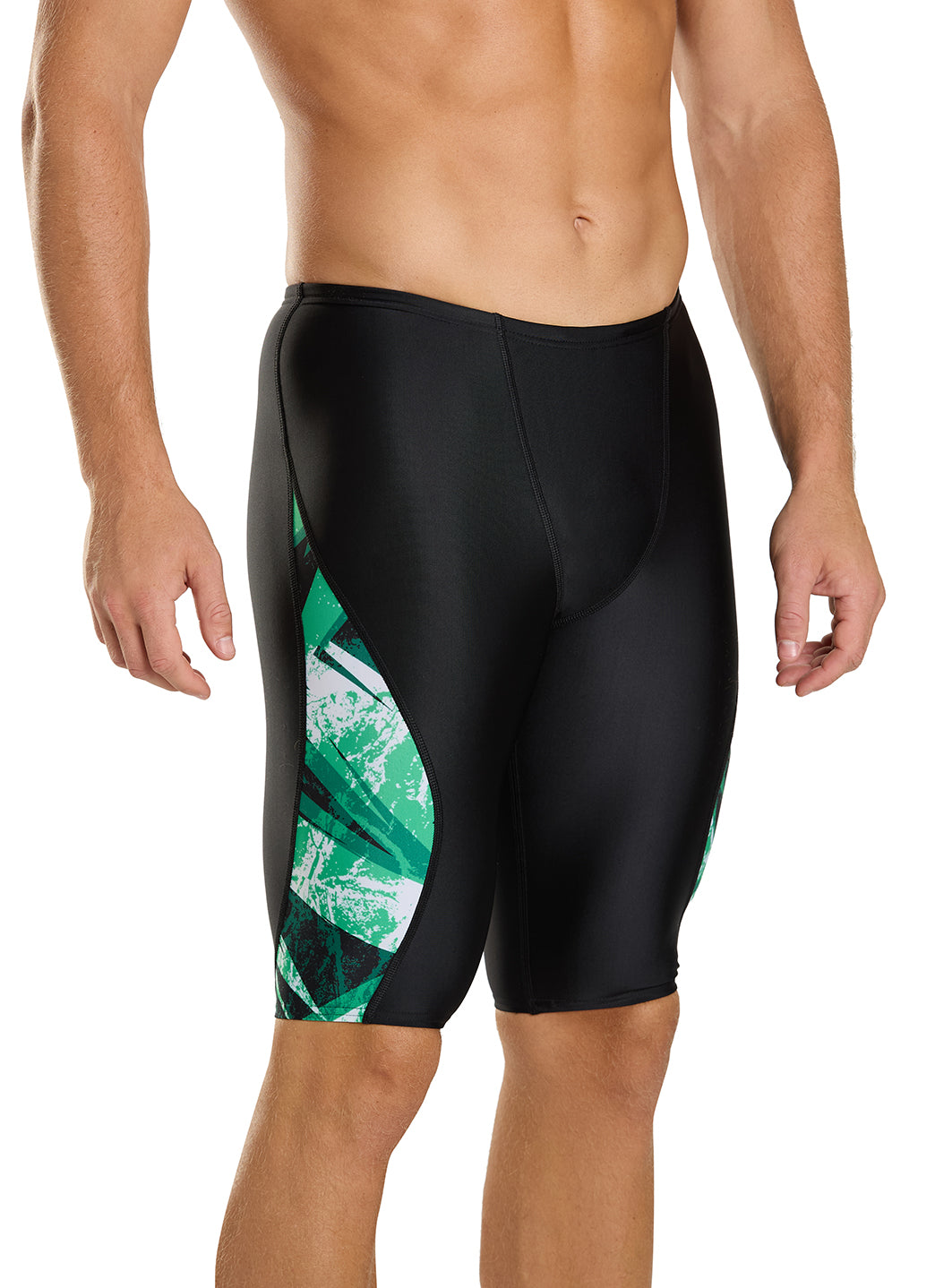 Speedo Men's Bolted Splice Jammer Swimsuit