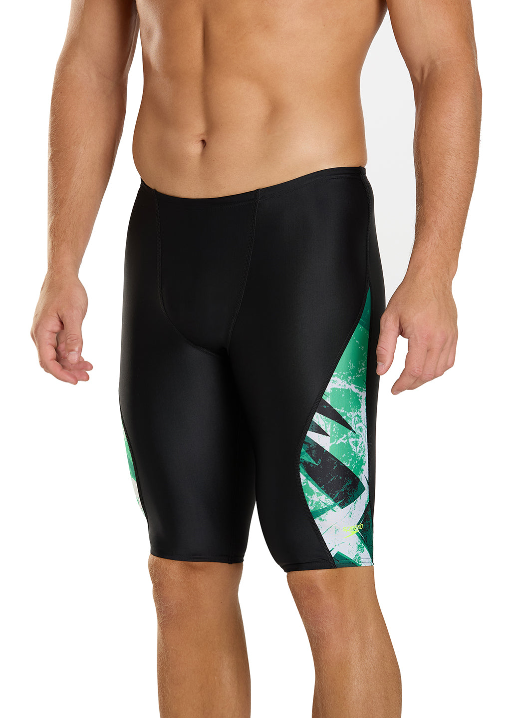 Speedo Men's Bolted Splice Jammer Swimsuit
