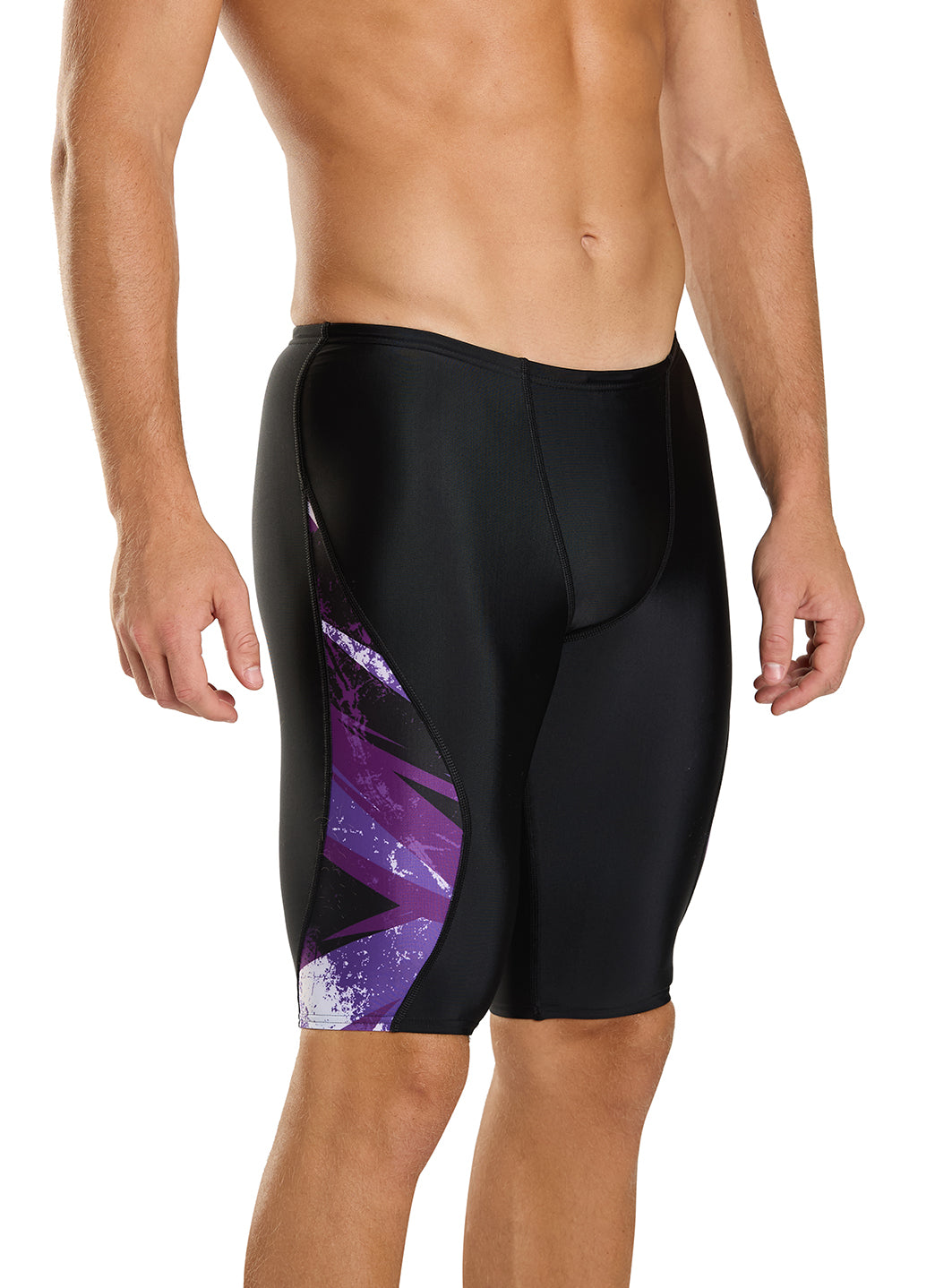 Speedo Men's Bolted Splice Jammer Swimsuit