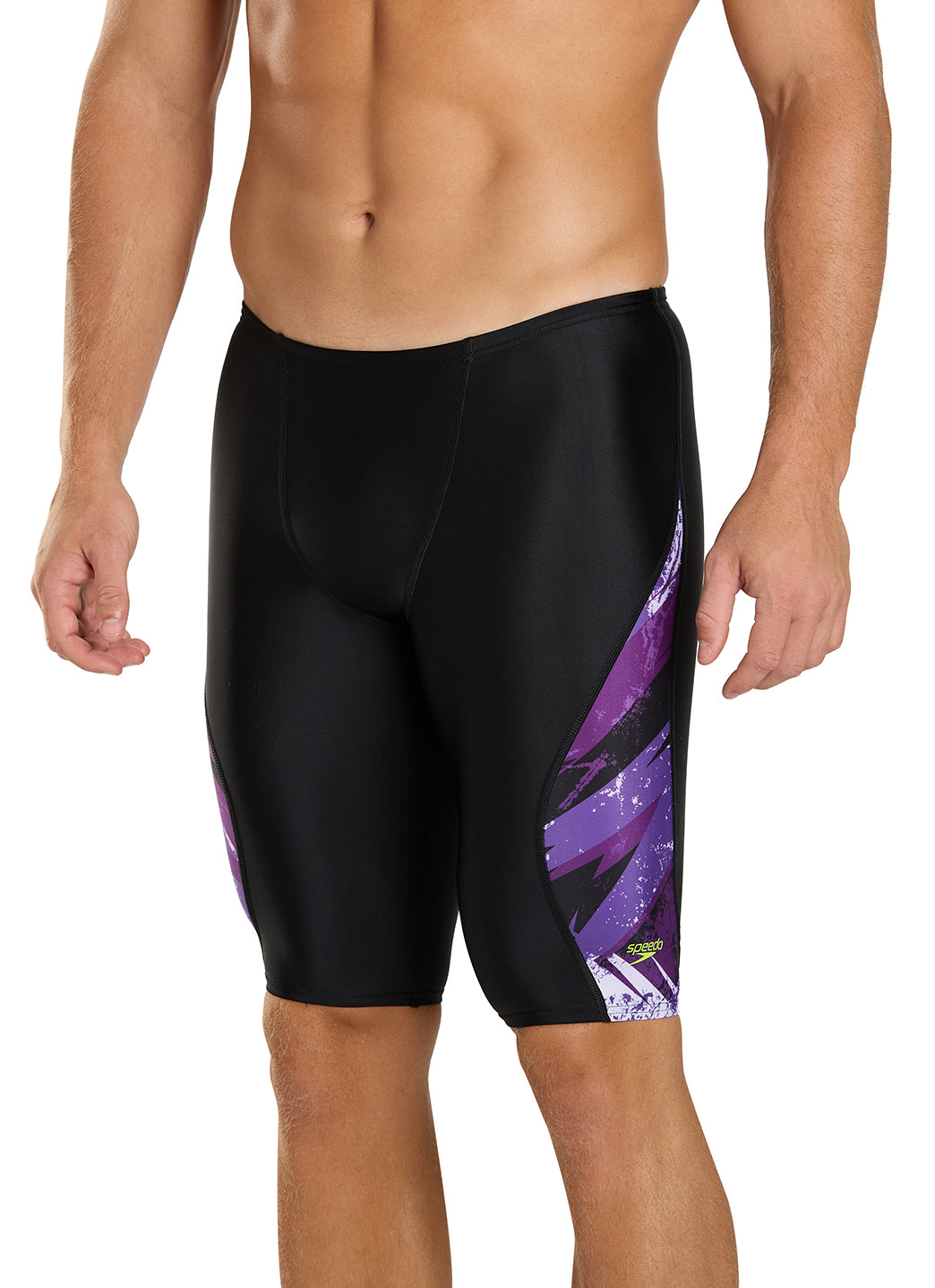 Speedo Men's Bolted Splice Jammer Swimsuit