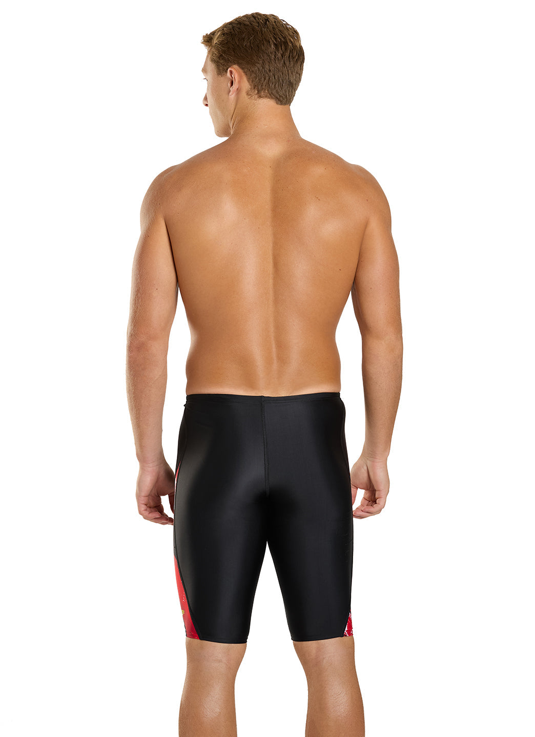 Speedo Men's Bolted Splice Jammer Swimsuit