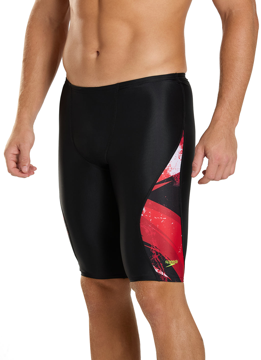 Speedo Men's Bolted Splice Jammer Swimsuit