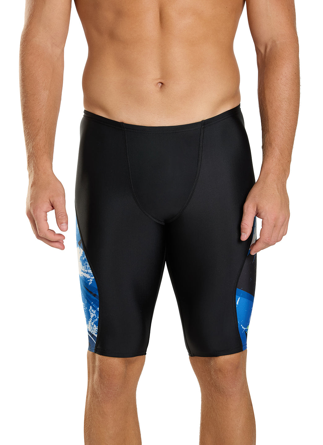 Speedo Men's Bolted Splice Jammer Swimsuit