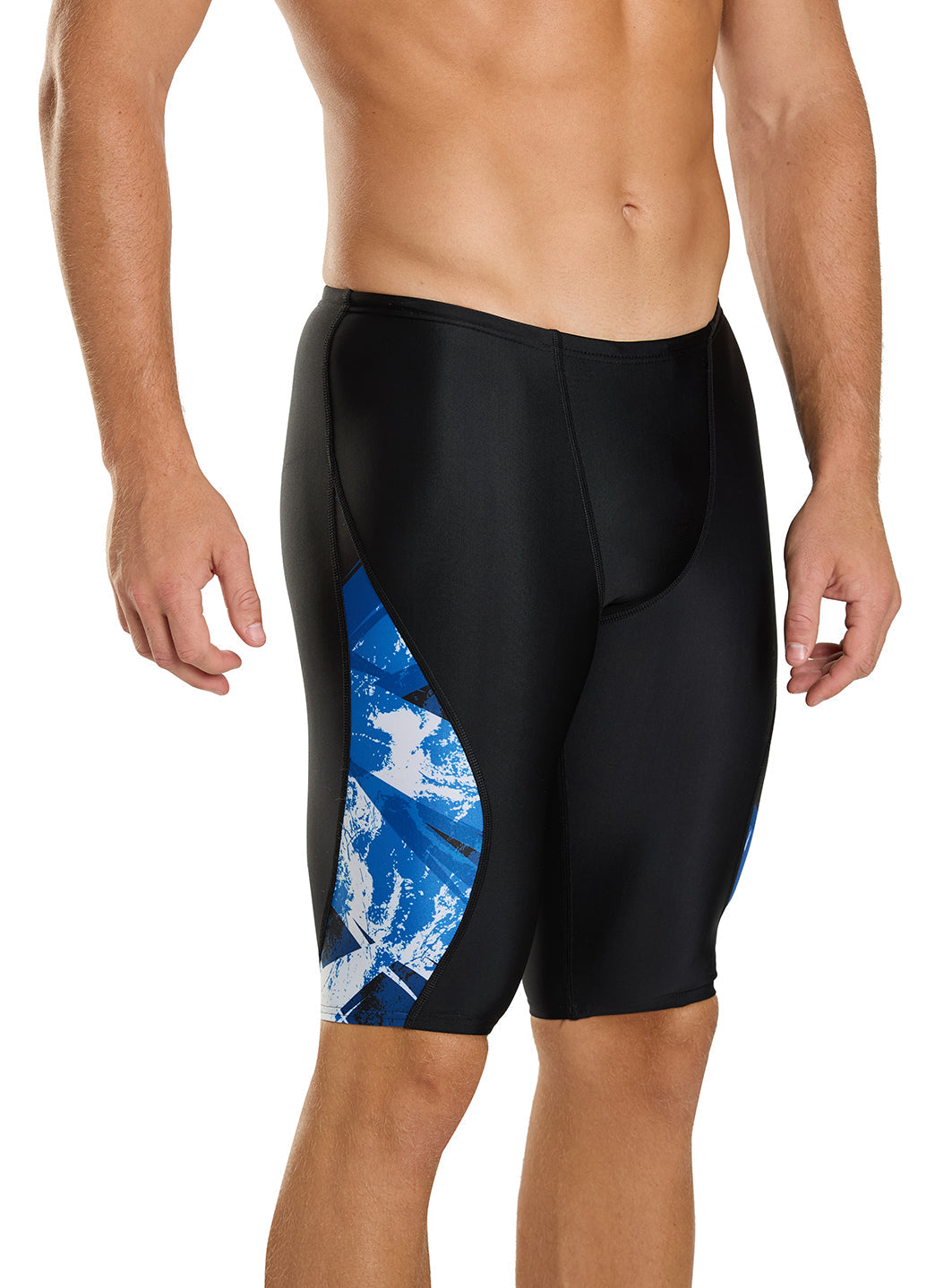 Speedo Men's Bolted Splice Jammer Swimsuit