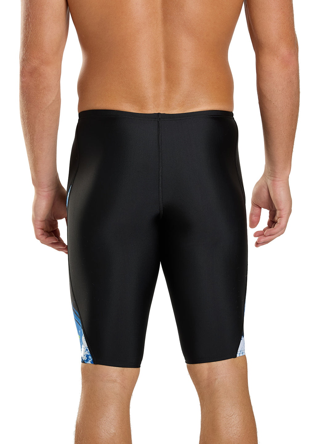 Speedo Men's Bolted Splice Jammer Swimsuit