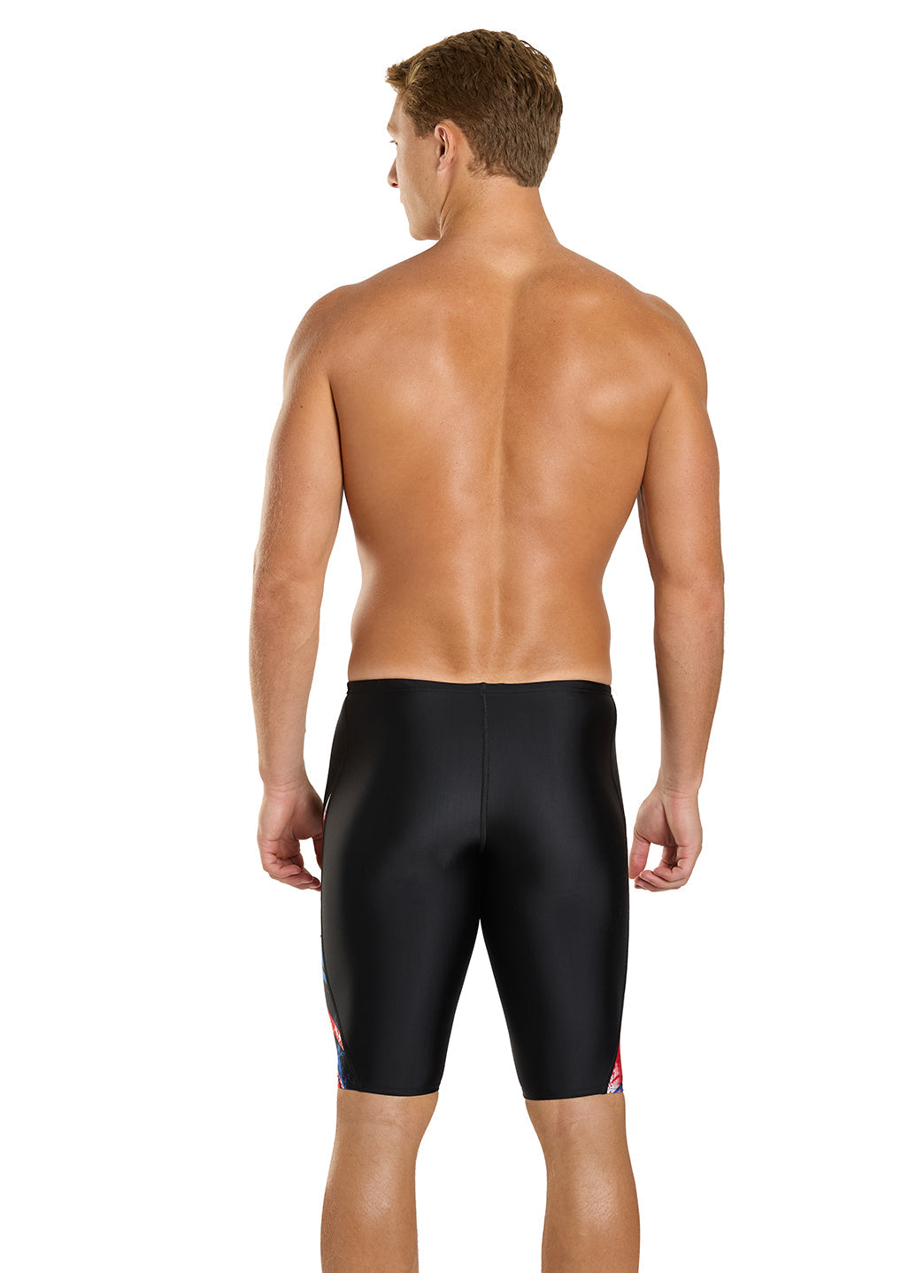 Speedo Men's Bolted Splice Jammer Swimsuit