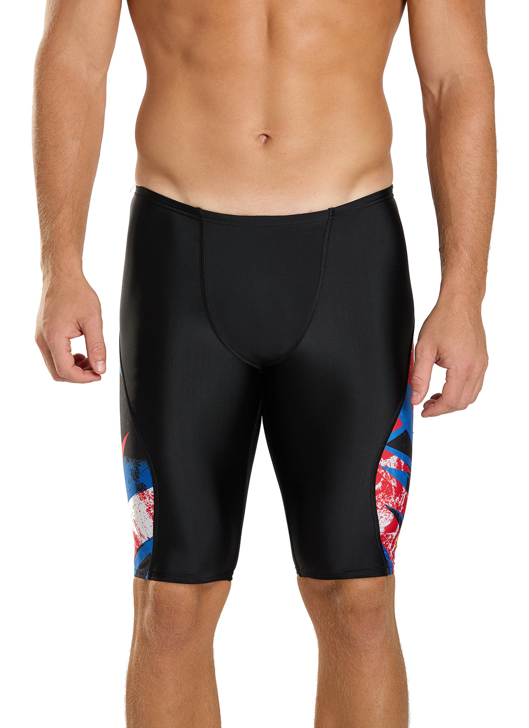 Speedo Men's Bolted Splice Jammer Swimsuit