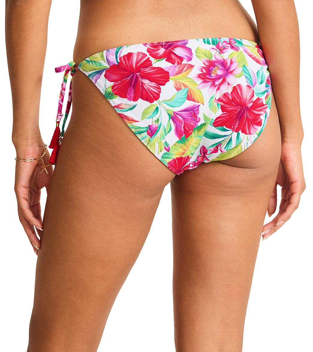 Tommy Bahama Women's Island Cays Fiesta Reversible String Bikini Bottom