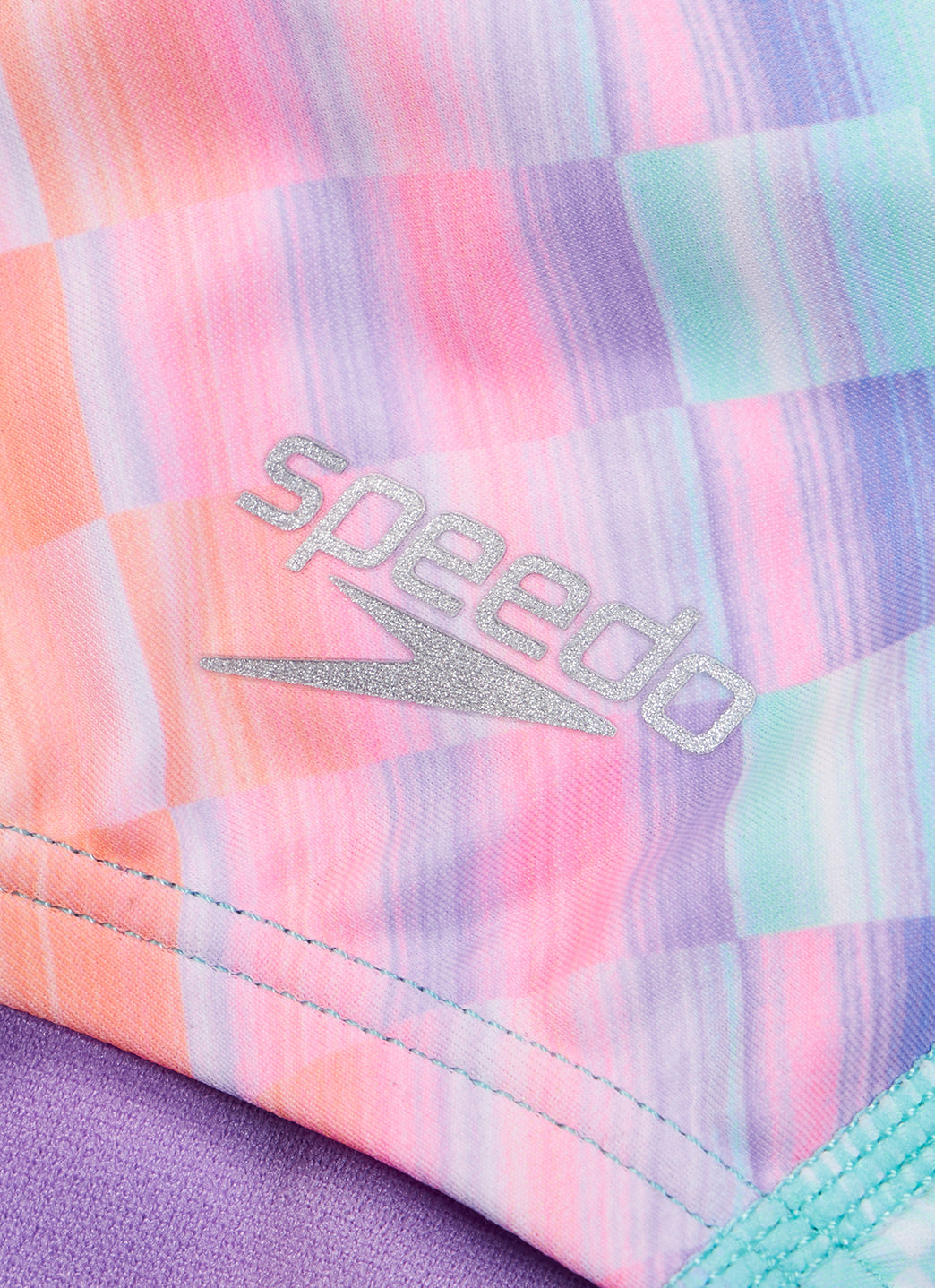 Speedo Girls' Print Propel Back One Piece Swimsuit (Big Kid)