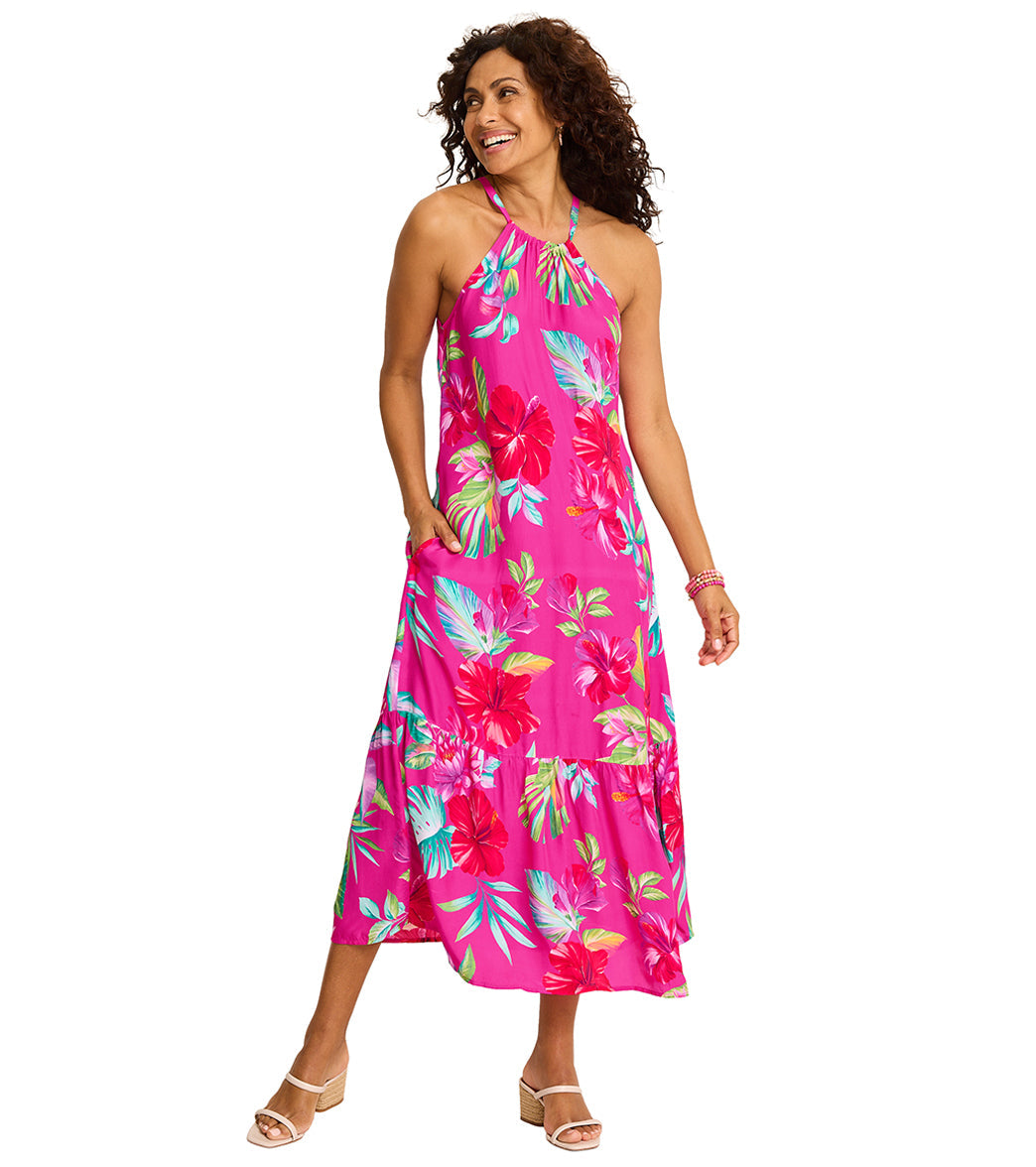 Tommy Bahama Women's Island Cays Fiesta Cover Up Dress